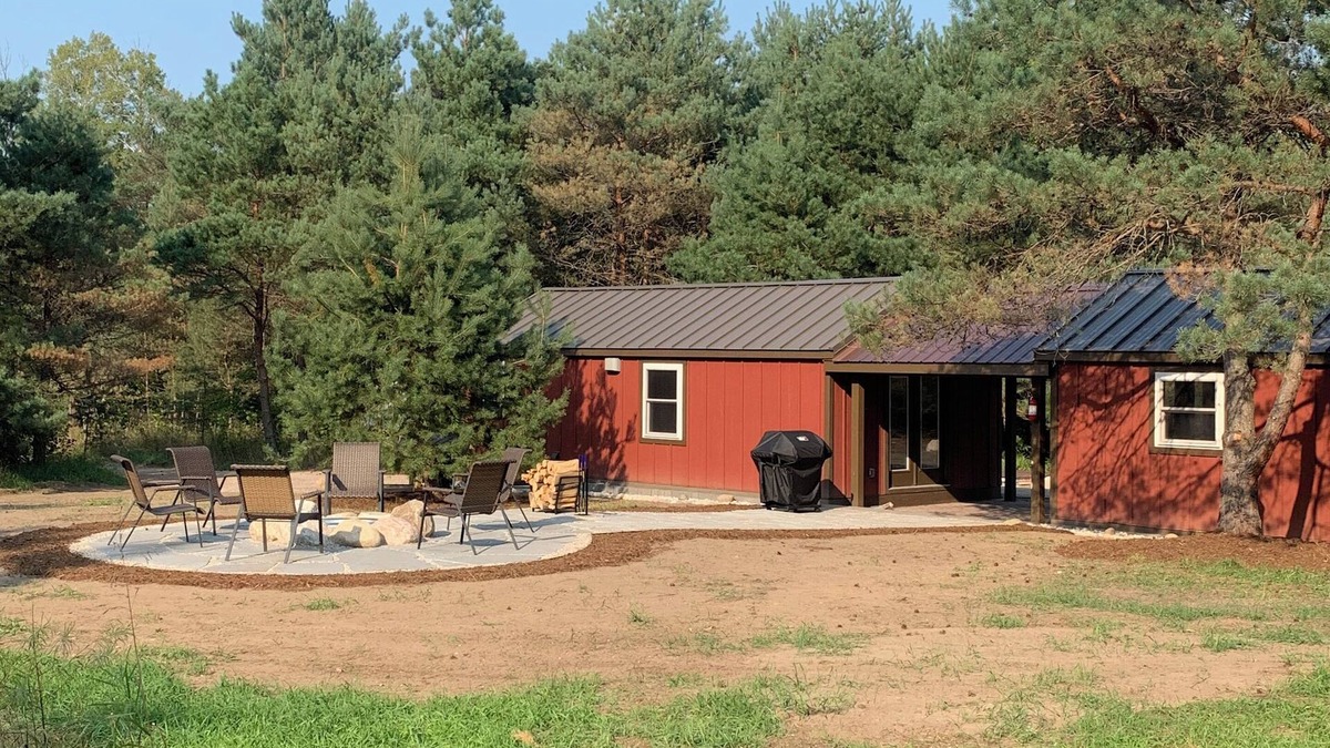 Petoskey Cabin | Cozy 2 Bedroom Cottage in the Woods, Near Enchanting Petoskey, MI, With WiFi