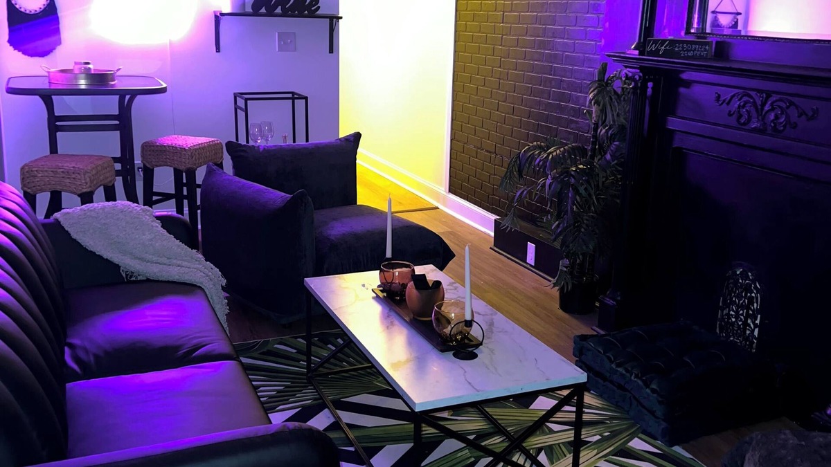 Old Goucher Apartment | Cozy 2 Bedroom in Charles Village: Midnight Manor