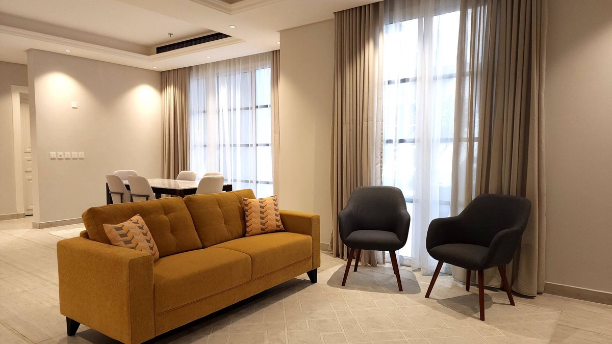Riyadh Apartment | Cozy 2 Bedroom Riyadh Apartment close to best cafes, restaurants, & attractions!