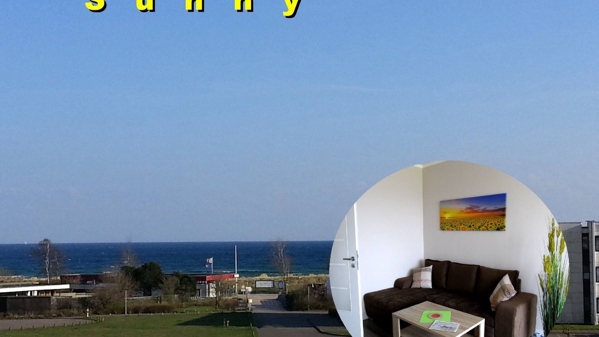 Fehmarn Apartment | Cozy 2 room apartment w. Balcony + sea view between marina and beach + WLAN
