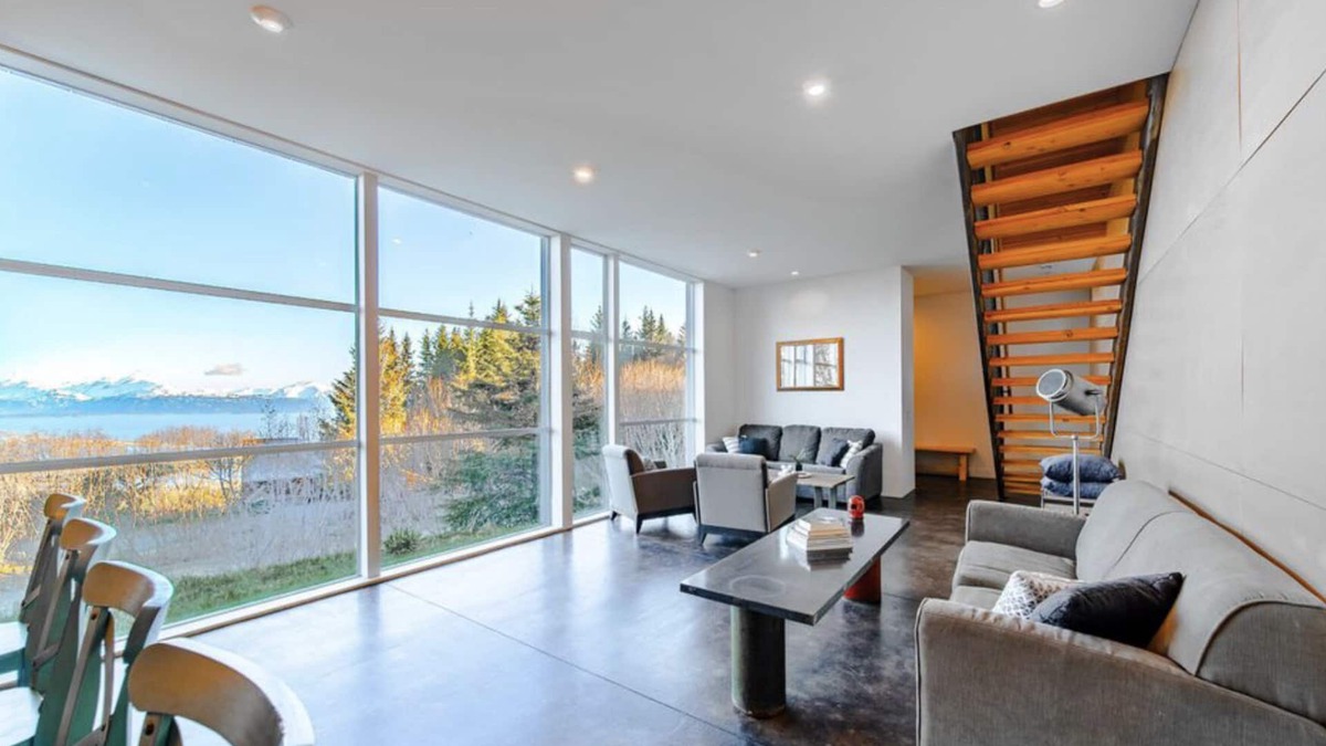 Homer House | Cozy and modern craftsman home with deck, fire pit, and amazing views!