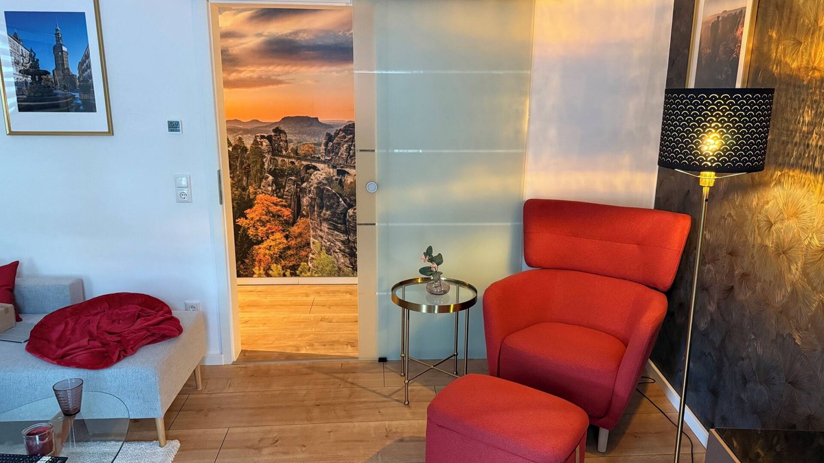 Krippen Apartment | Cozy and modern vacation apartment in Bad Schandau/Krippen. Dogs allowed!