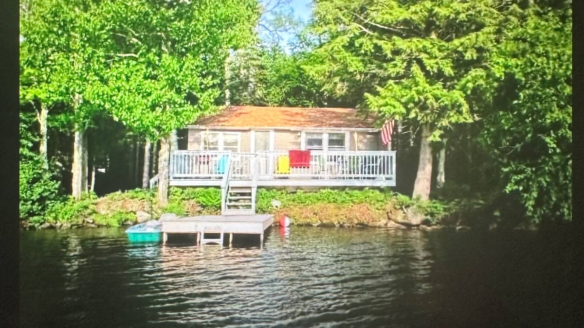 Piermont Cabin | Cozy and Rustic lakefront cottage on beautiful, serene Lake Armington