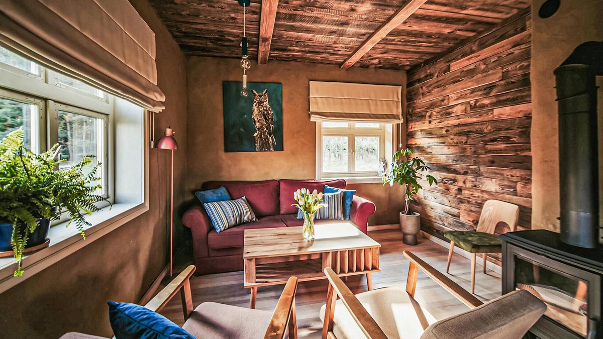 Cekcyn House | Cozy and rustic wooden house in an idyllic location.