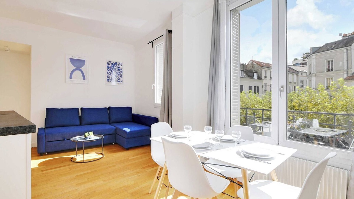 Suresnes Apartment | Cozy Apartment 2Bdr/5P - in the Heart of Suresnes
