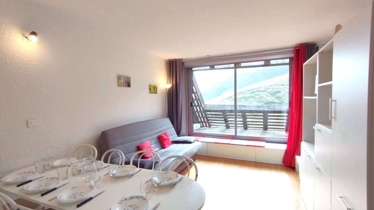 Piau Engaly Apartment | Cozy apartment 6 pers, Piau-Engaly, balcony and ski locker