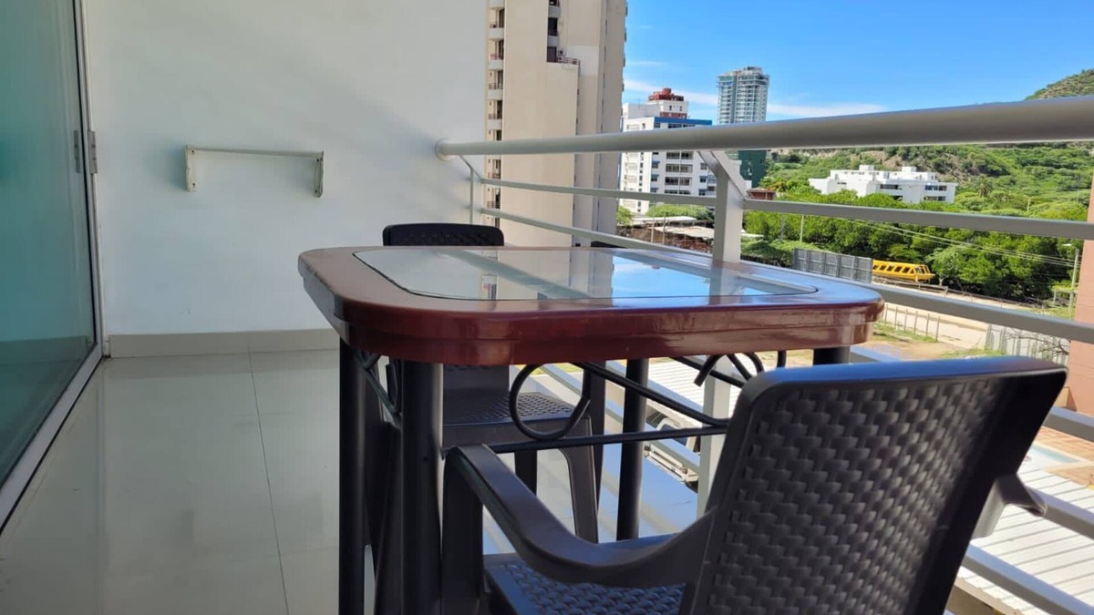Santa Marta Apartment | Cozy apartment in charming Santa Marta with pool, WiFi, mountain view etc.