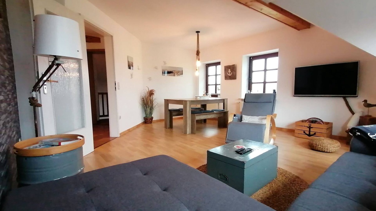 Osdorf House | Cozy apartment in Scandinavian-maritime style near Baltic Sea beach