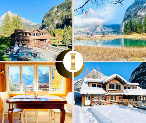 Kandersteg Apartment | Cozy Apartment in Vintage House in Kandersteg