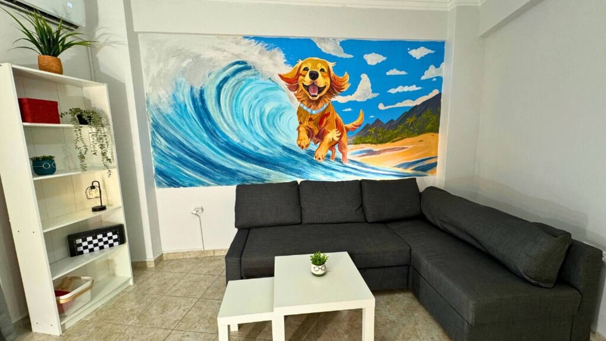 Ano Patisia House | Cozy apartment with Balcony and Fast Wifi in awesome Athens