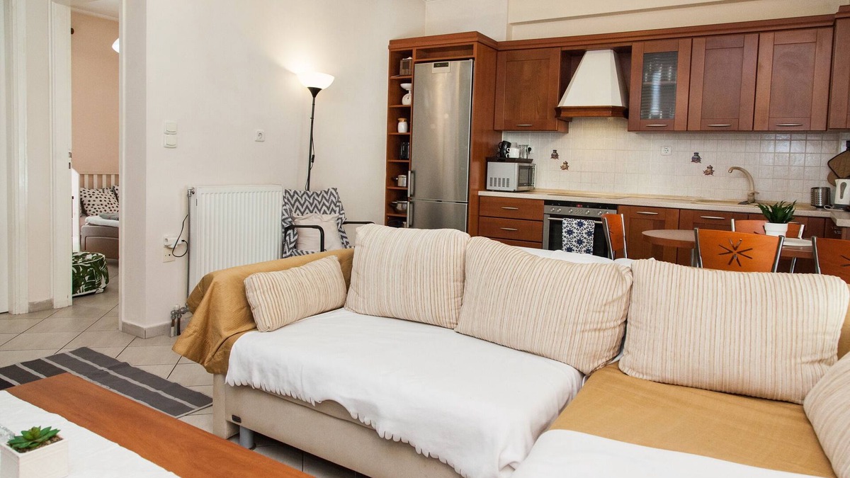 Peristeri Apartment | Cozy apt in Peristeri near Metro station