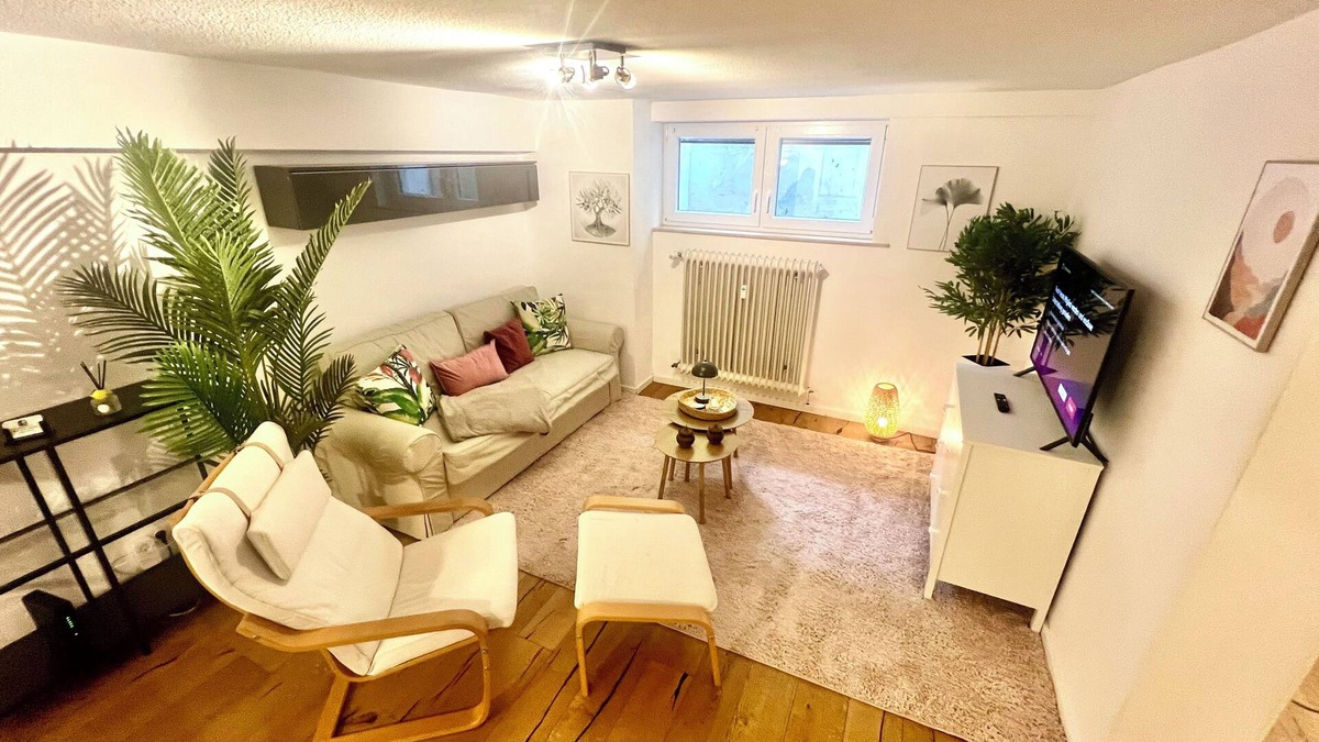 Homburg Apartment | Cozy basement apartment right next to Homburg University Hospital