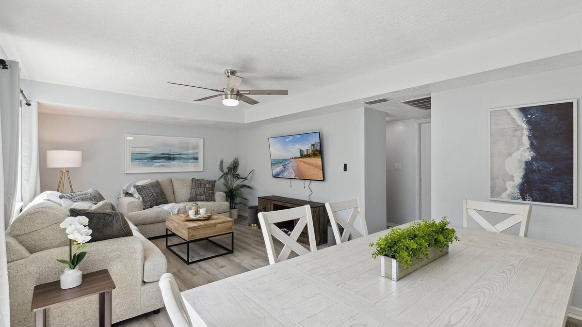 Port Canaveral House | Cozy Beach House W/Private Backyard, Outdoor Patio & BBQ