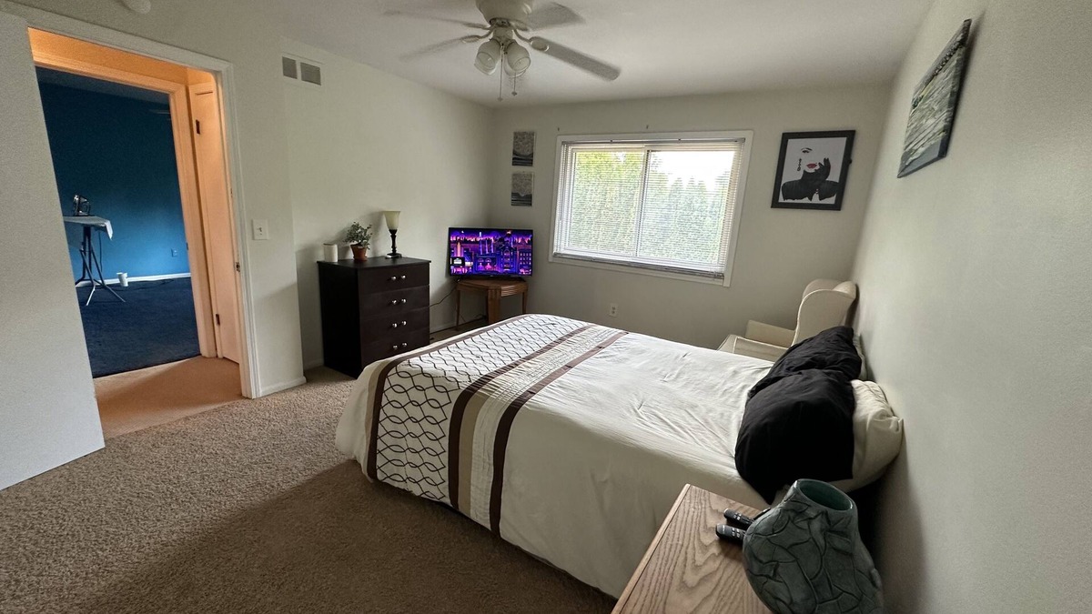 Anchorville House | Cozy Bedroom for use.