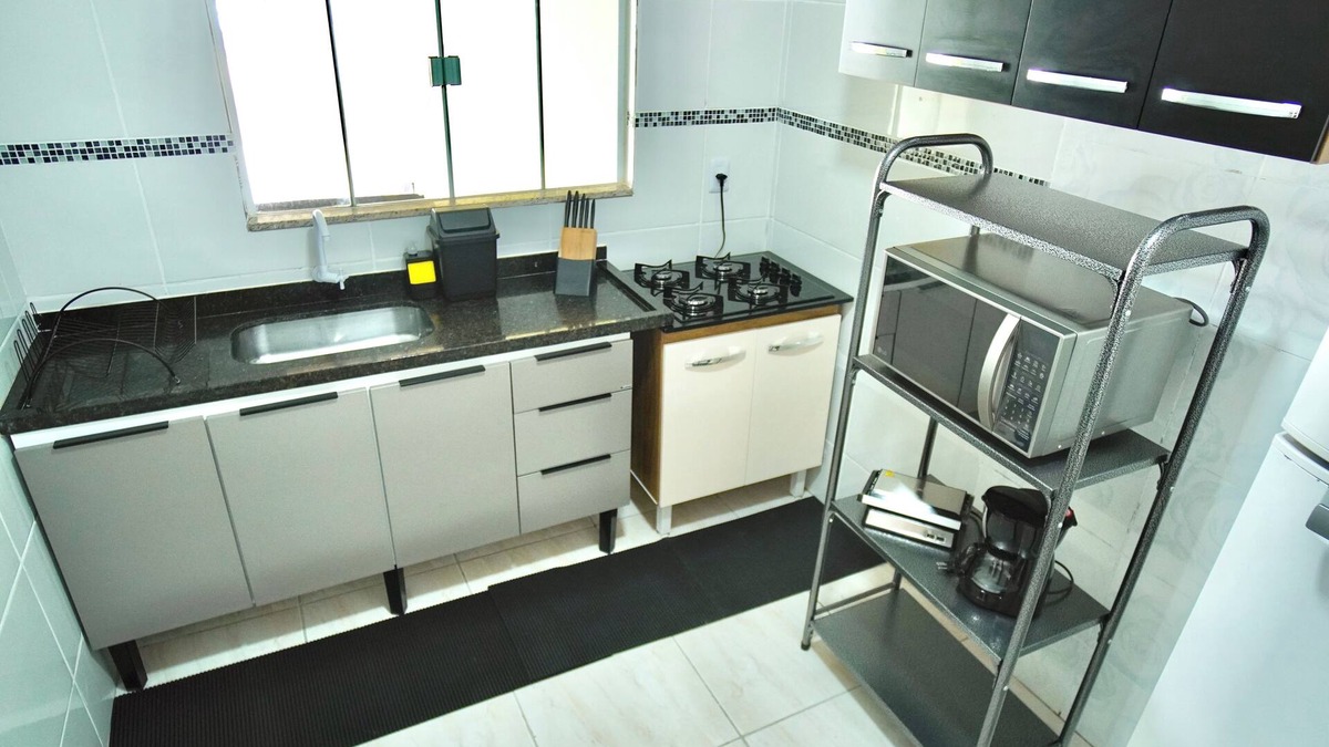 Tres Lagoas House | Cozy House, 2 bedrooms, 1 Air Conditioning, Large Garage, Full Kitchen