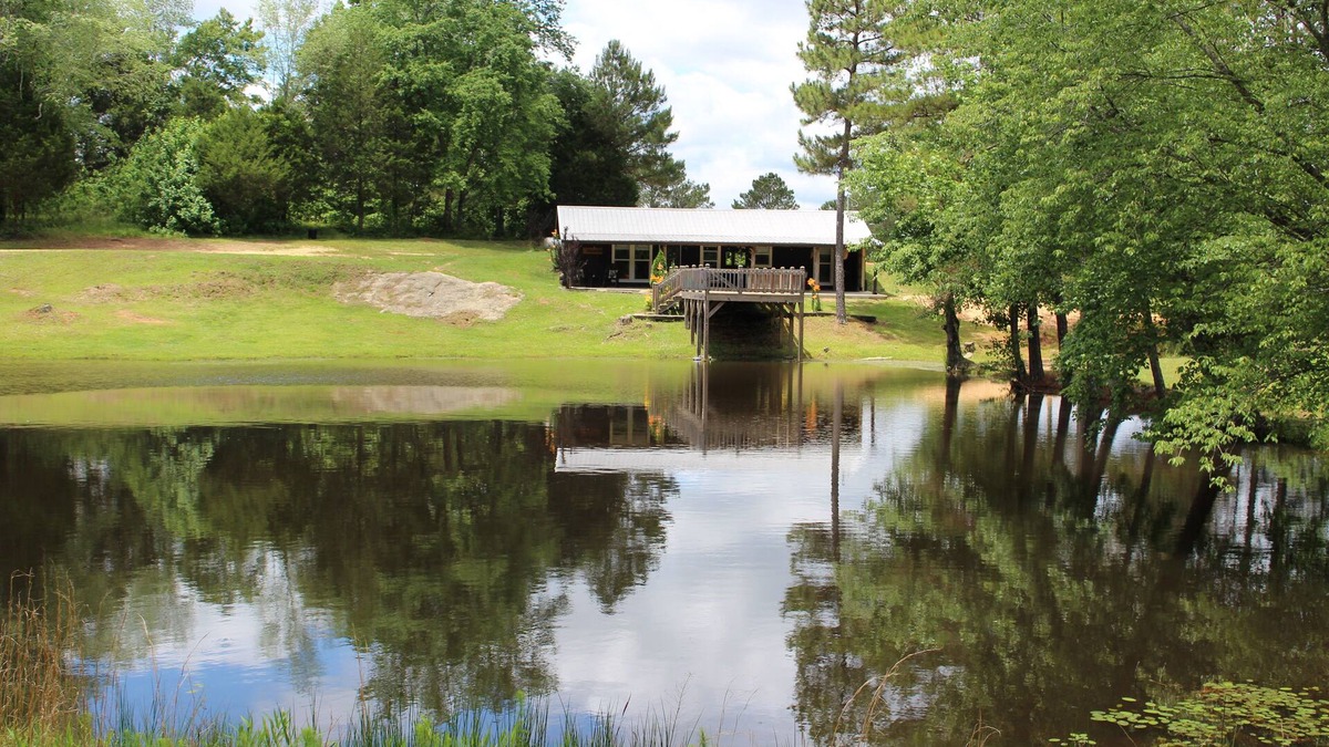 Hamilton Cabin | Cozy Cabin in Hamilton w/private pond. Fish, paddle, hike or relax in the tub!