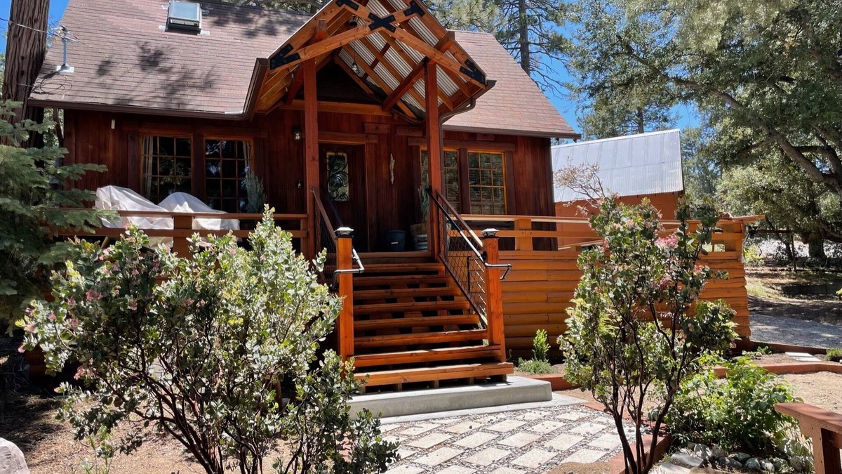 Pine Cove Cabin | Cozy cabin retreat nestled among forest trees