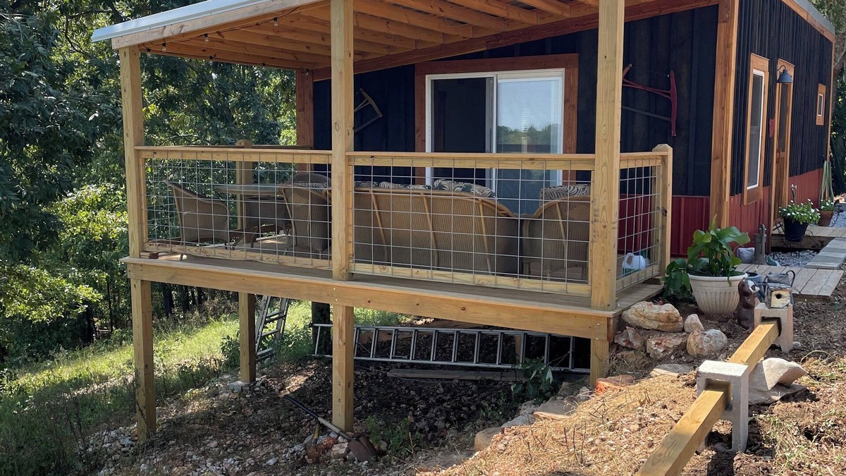Bruno Cabin | Cozy cabin with 1 bedroom and WiFi, AC in enjoyable Everton AR 90 Acres
