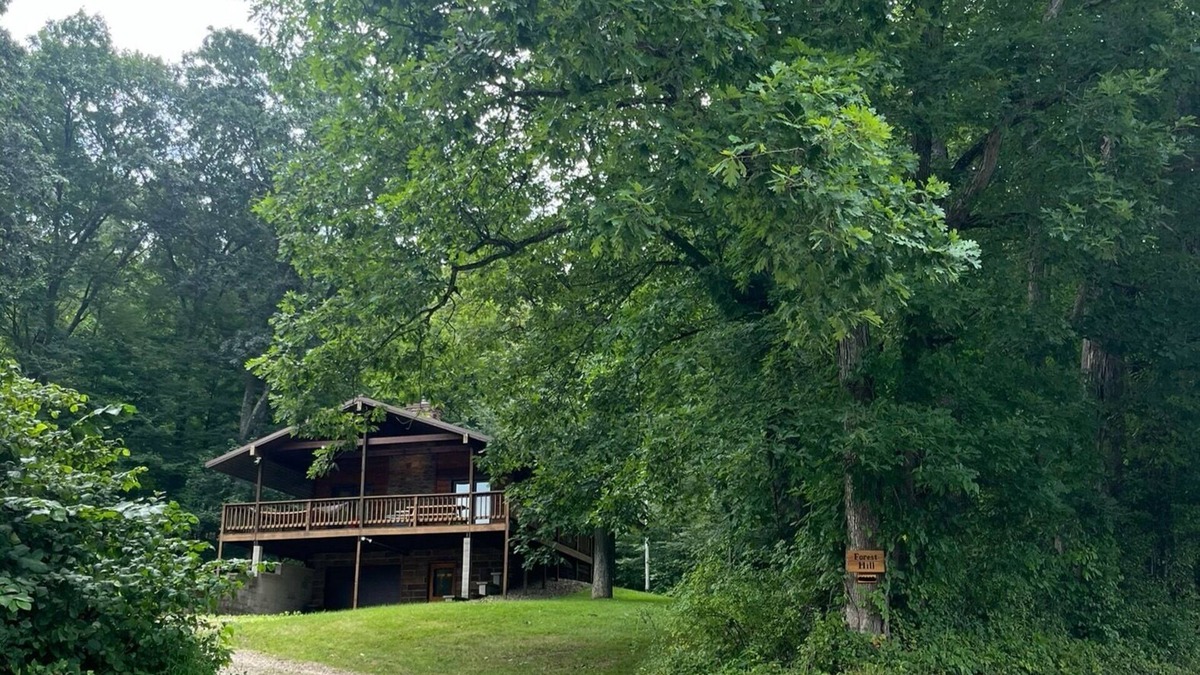 Blissfield Cabin | Cozy cabin with indoor fire place