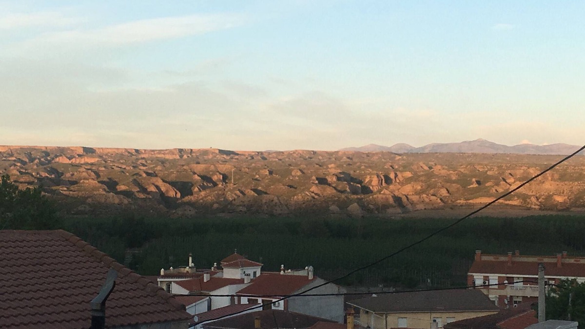 Fonelas House | Cozy cave house with private placeta with magnificent Badlands views