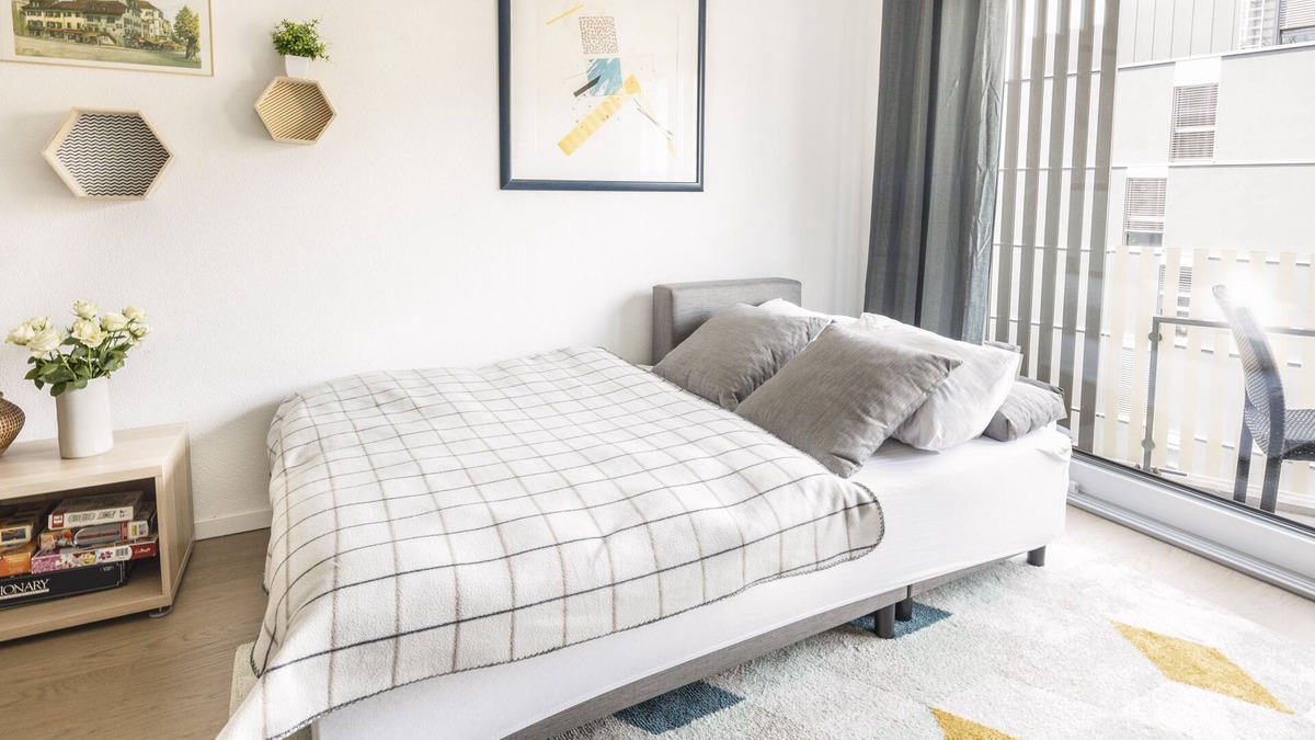 Vevey Apartment | Cozy, central , Self Check-in, lake & Mountainview , Parking
