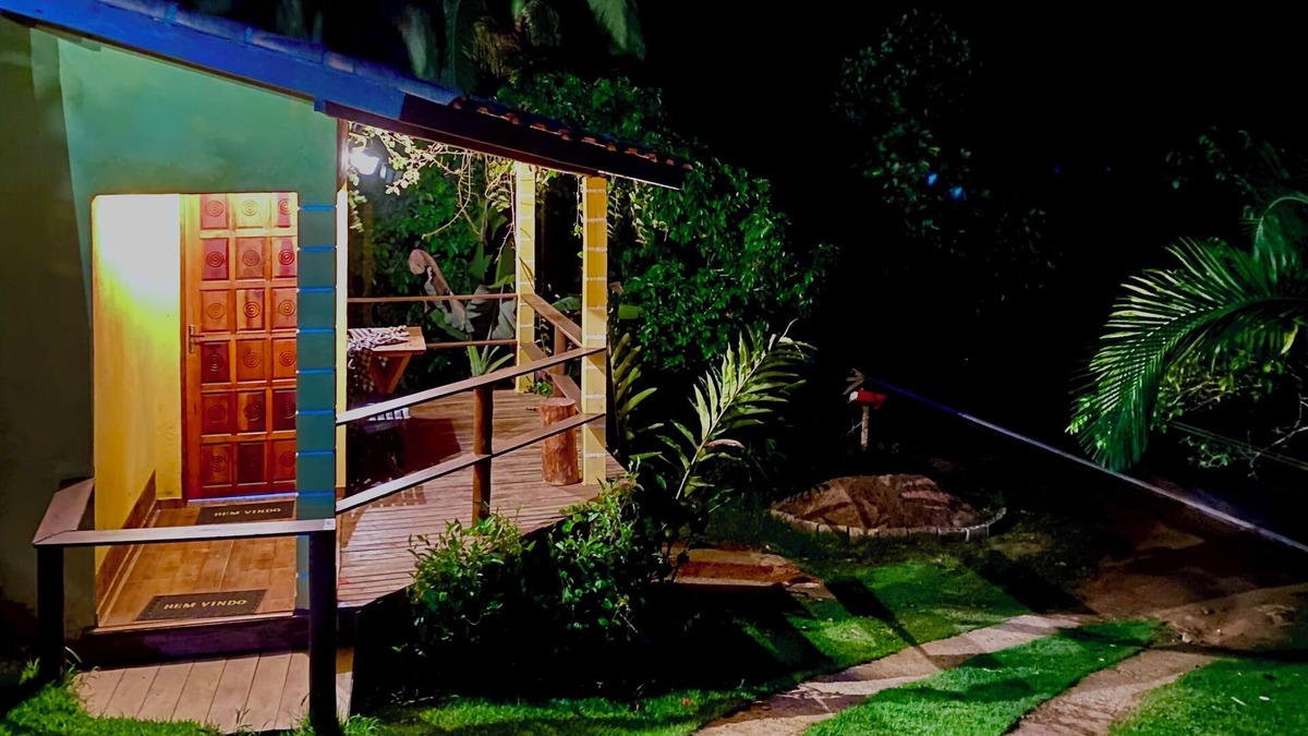Interior de Sao Paulo Ski Chalet | Cozy chalet in Eldorado with AC and WiFi for a relaxing stay