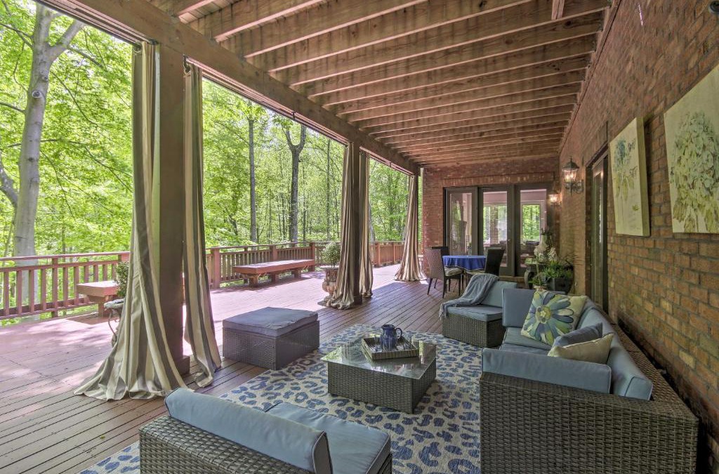 Long Green Apartment | Cozy Cockeysville Retreat with Furnished Deck!