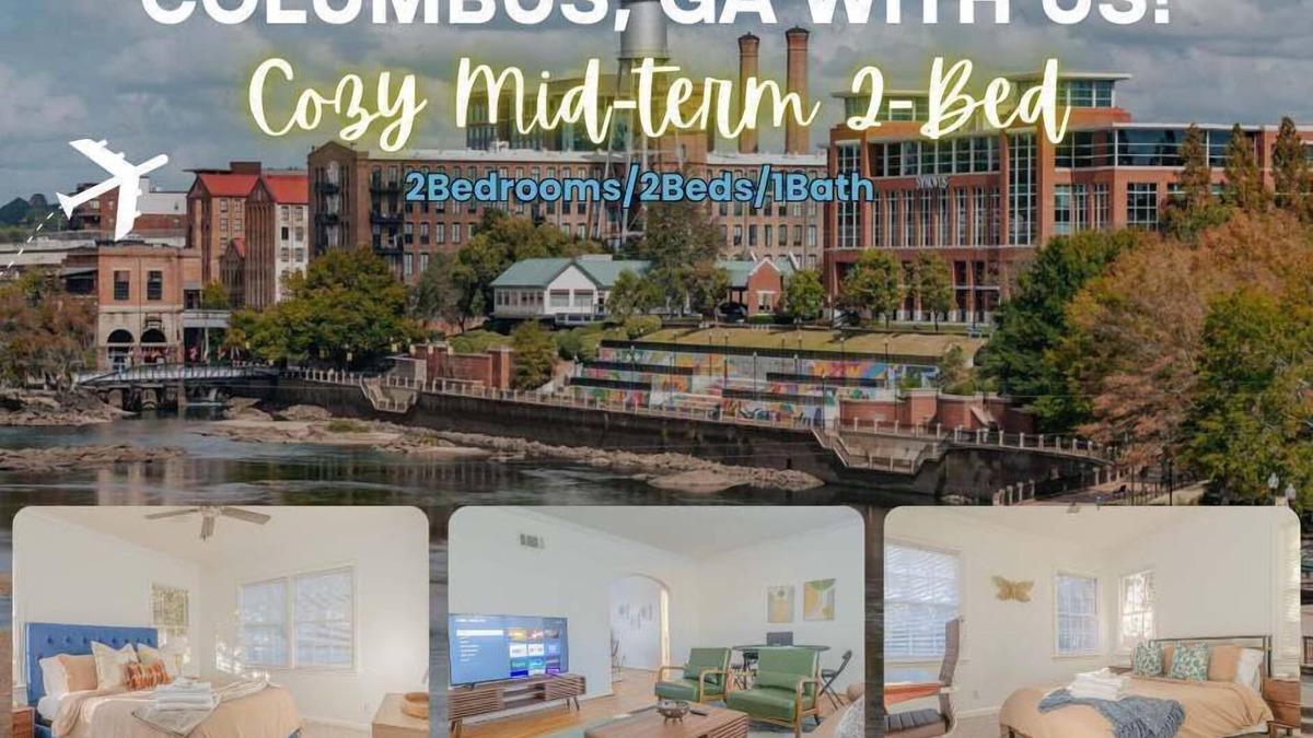 Columbus Apartment | Cozy Columbus 2-Bed Mid-Term Stay
