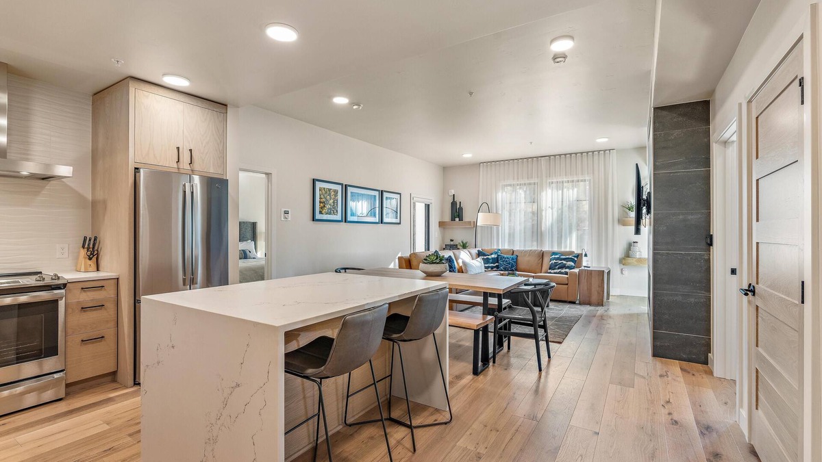 Tamarack Resort Condo | Cozy Condo | Fireplace and Private Balcony