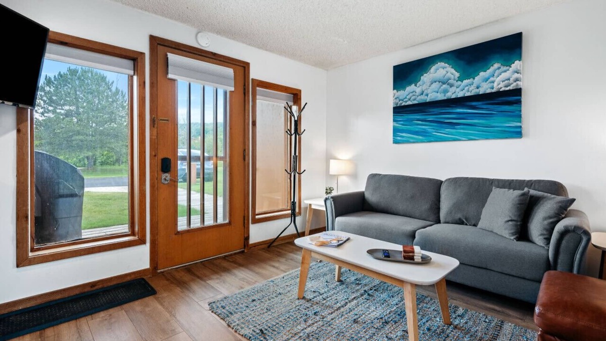 Mancelona Condo | Cozy condo- walk to the ski lift and Ivan's!