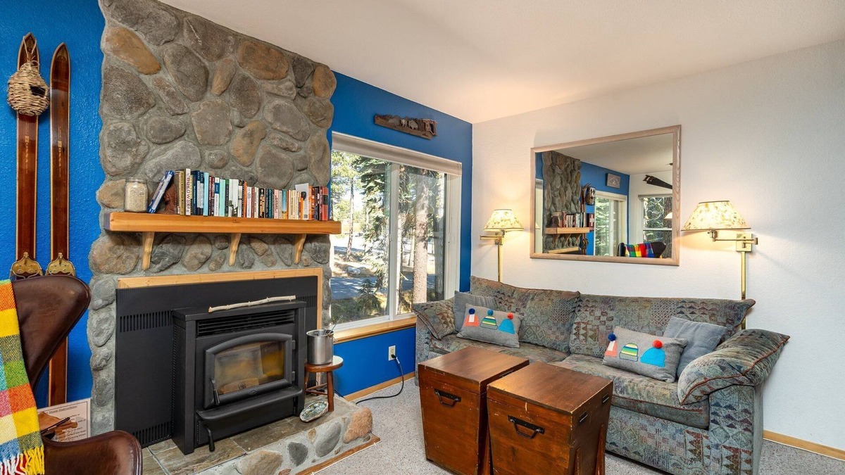 Bear Valley Condo | Cozy Condo with Fireplace - Tamarack Condo 19 by Bear Valley Vacation Rentals