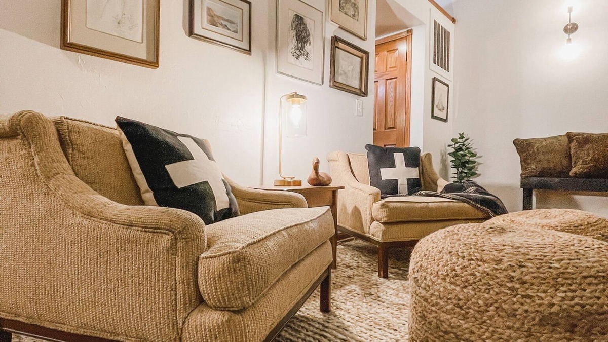 Jacksonport House | Cozy cottage tucked in the woods. 5 minutes from Cave Point and Whitefish Dunes.