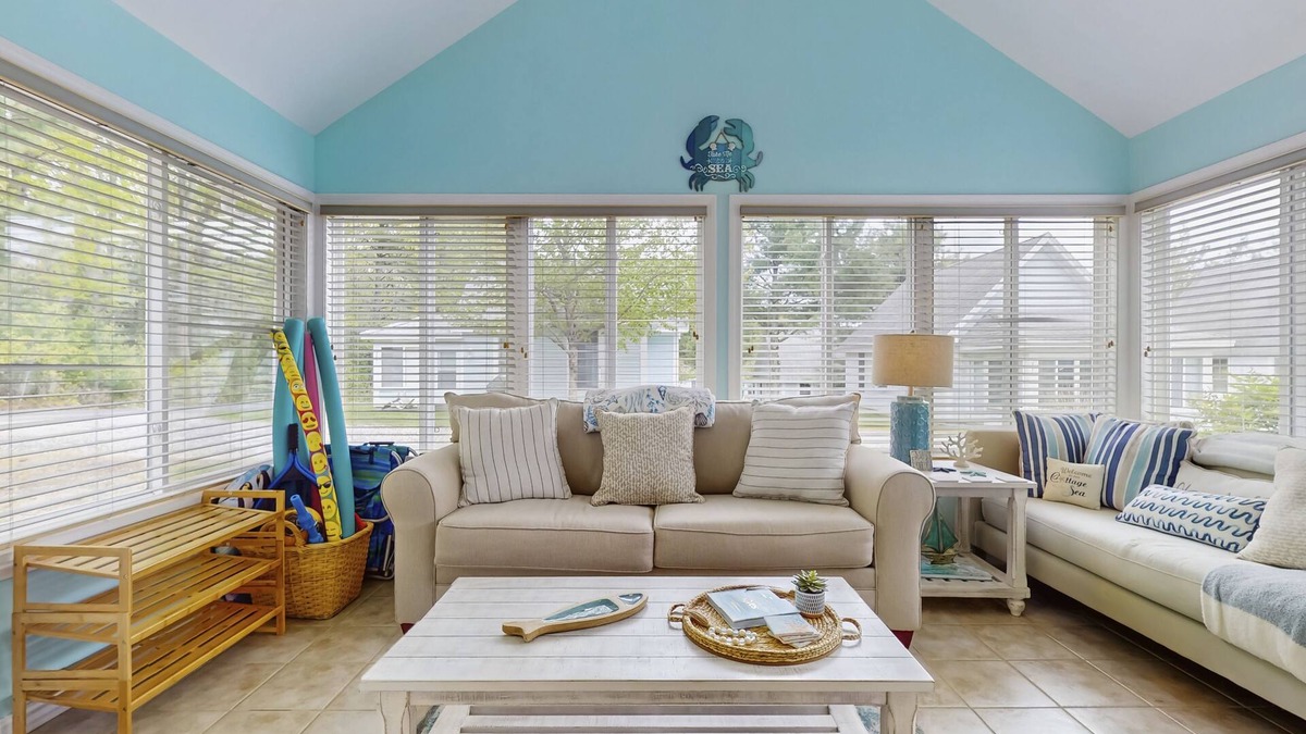 Summer Village Cottage | Cozy Cottage with Pools, Pickleball, Game Room, and Trolley to Nearby Beaches