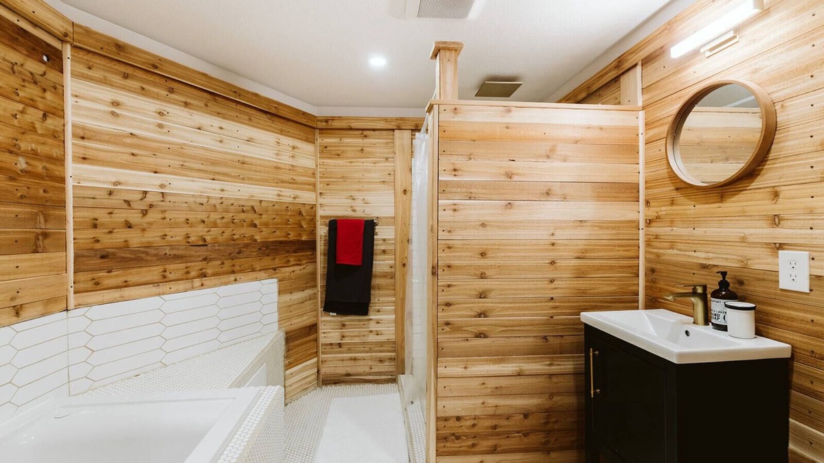 Lacey Apartment | Cozy craftsman studio with luxury bathroom and everything you will need!