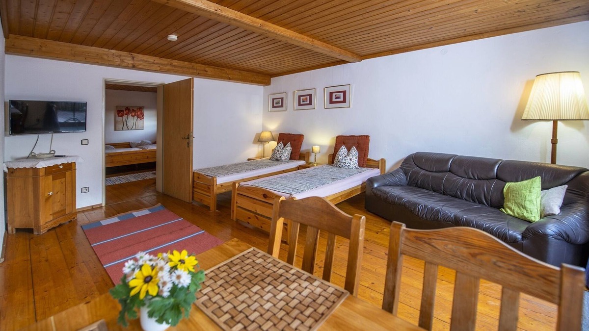 Letzau Apartment | Cozy vacation apartment (55sqm) with living room/bedroom and terrace