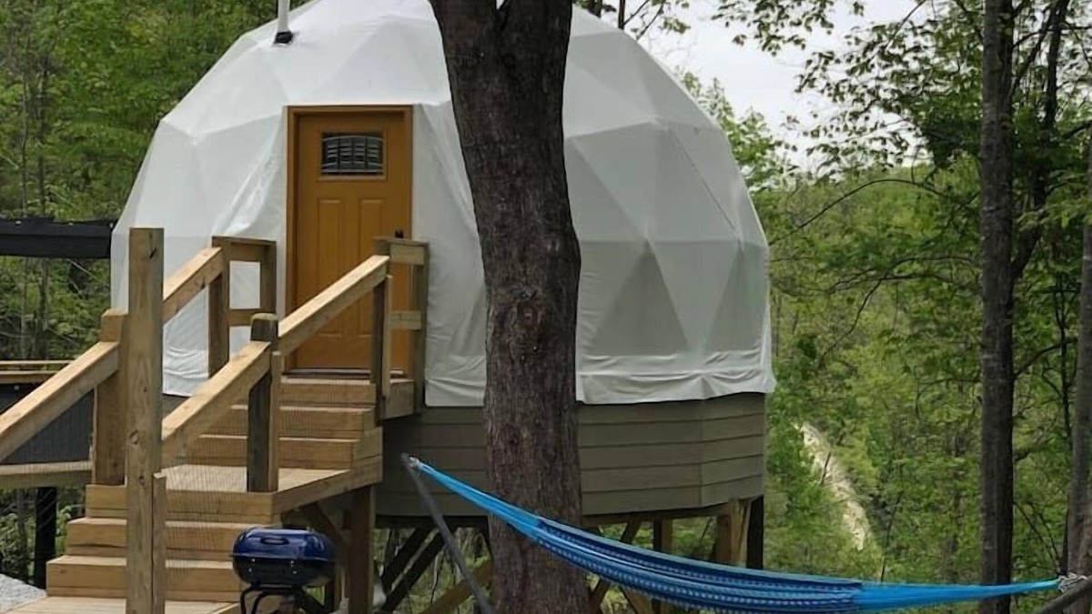 Rogers House | Cozy dome w/hot tub minutes from Red River Gorge