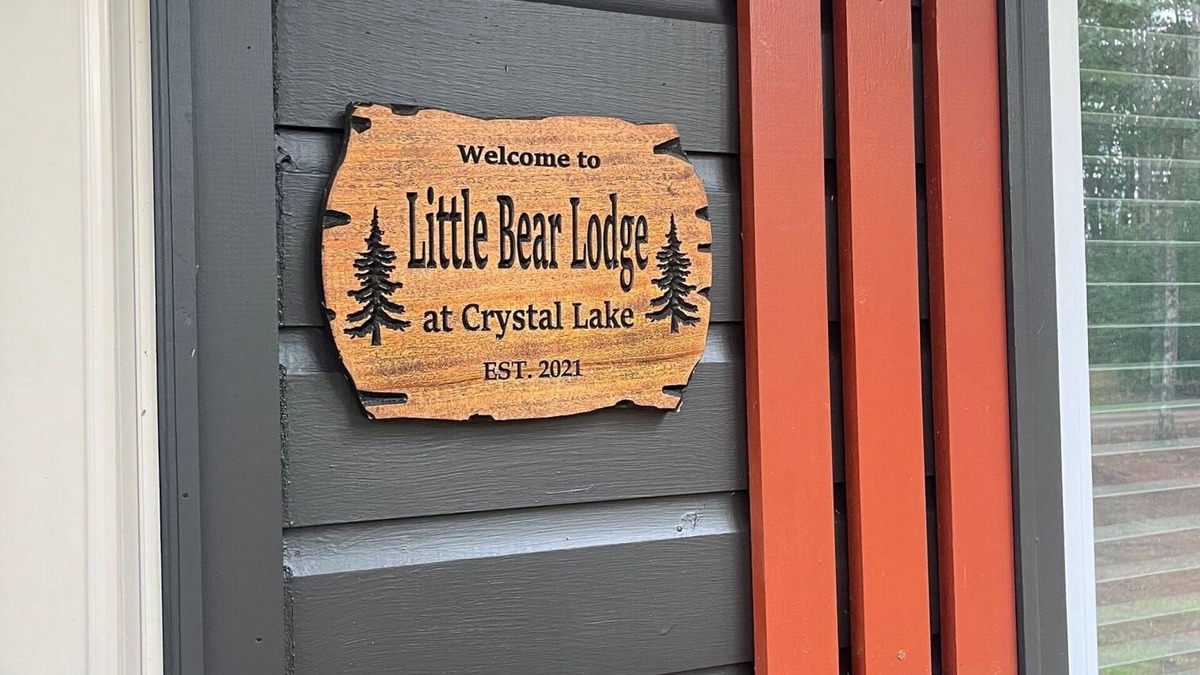 Gilmanton IW Cabin | Cozy Fall Cabin Getaway near hiking w/firepit and kids bunkhouse
