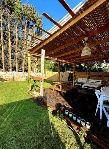 Bethlehem of Galilee House | Cozy Farmhouse with Goats, Garden & Deck