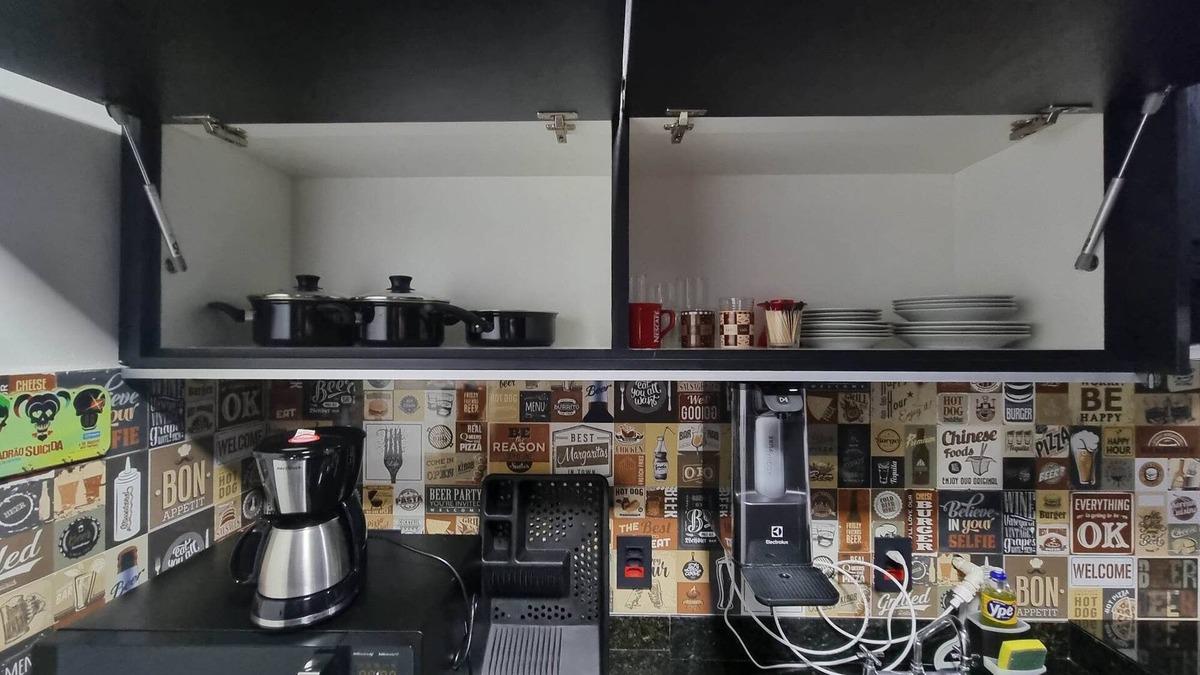 Alphaville Apartment | Cozy flat black Homeoffice 19th Floor