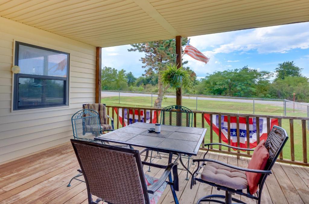 Fort Cobb House | Cozy Fort Cobb Home Rental Near Lake Access!