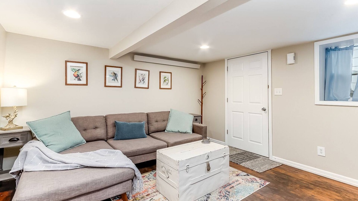 Cheyenne Apartment | Cozy Garden Level Two-Bedroom