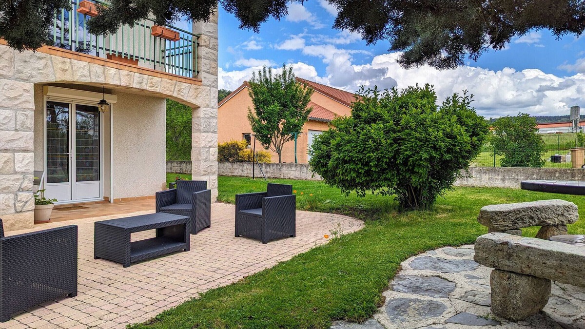 Saint-Pierre-Eynac Apartment | Cozy Ground Floor Apartment with Terraces, Near Le Puy-en-Velay and Golf, Sleeps 4