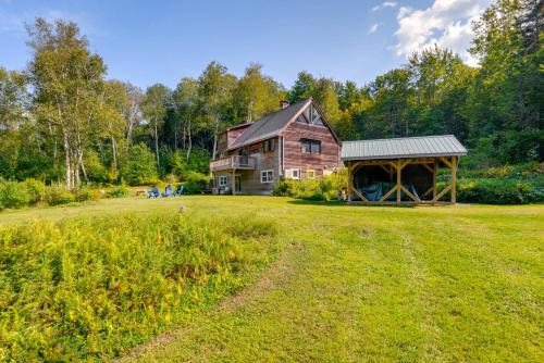 Townshend House | Cozy Home on 10 Acres Yellowstone in Vermont