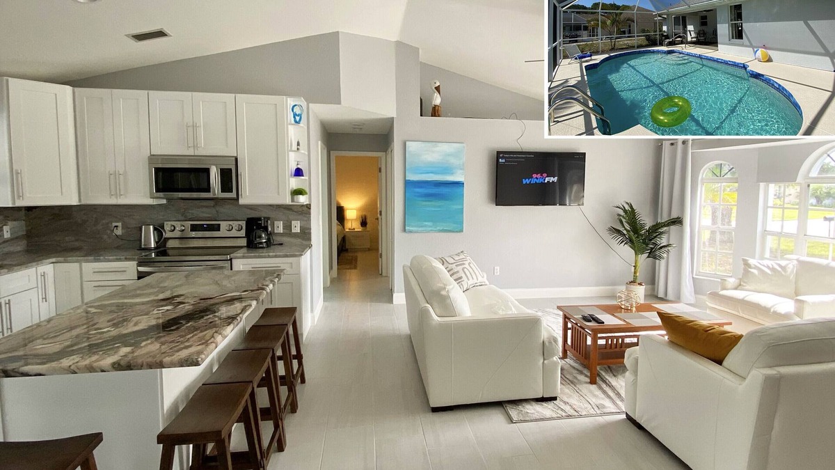 Pinehurst House | Cozy Home with Heated Pool near golf course and beaches!