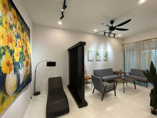Batu Enam House | Cozy House 3Room8Pax`LUNAS