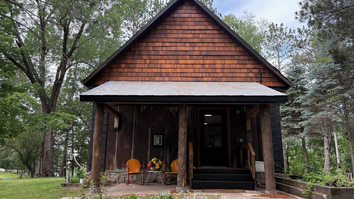Aitkin House | Cozy Lake Cabin in Restored 1894 Schoolhouse—Perfect Escape.