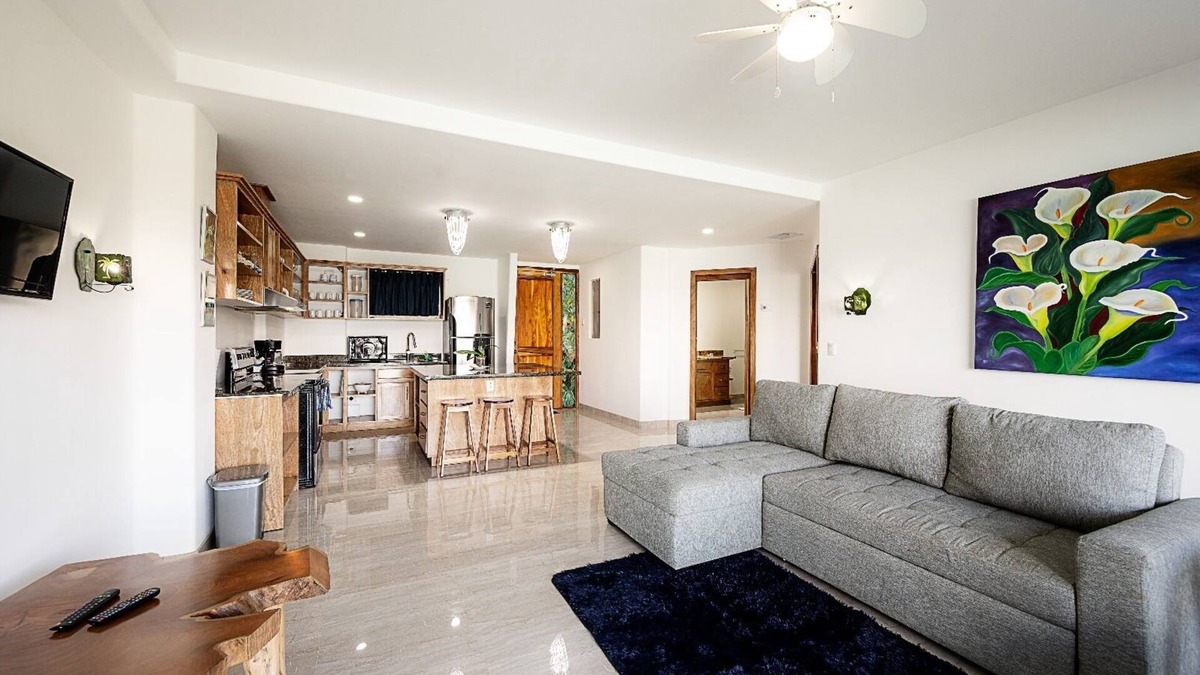 Naranjos Agrios Condo | Cozy Lake, Volcano and Flora View Condo. Pet-Friendly!