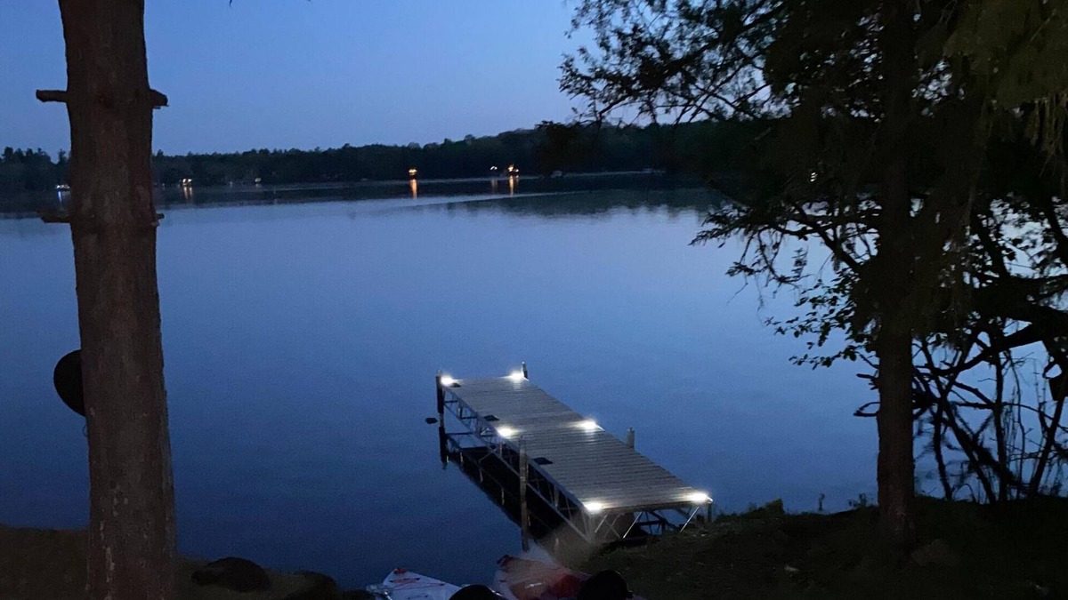 Douglas County House | Cozy lakefront home on Dowling Lake, Superior WI. Private dock w/Kayaks.