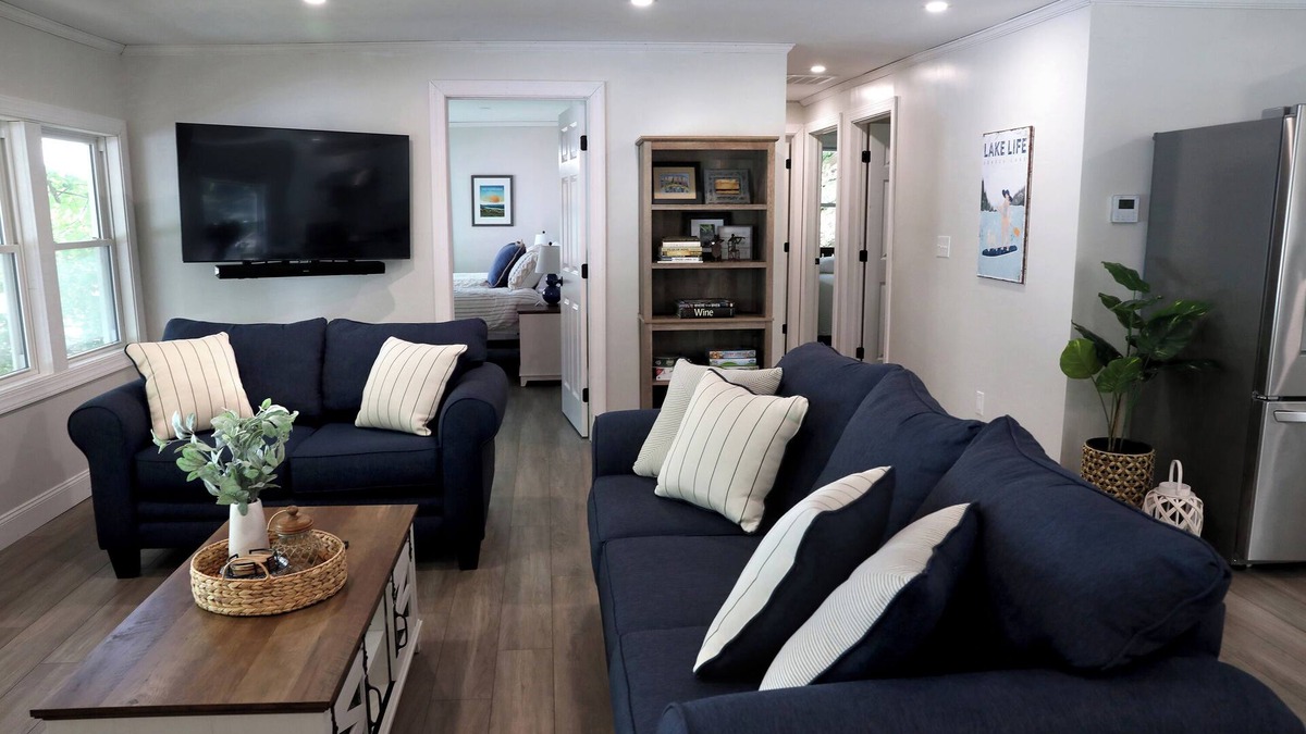 Lamoreaux Landing House | Cozy lakeside home with incredible sunsets