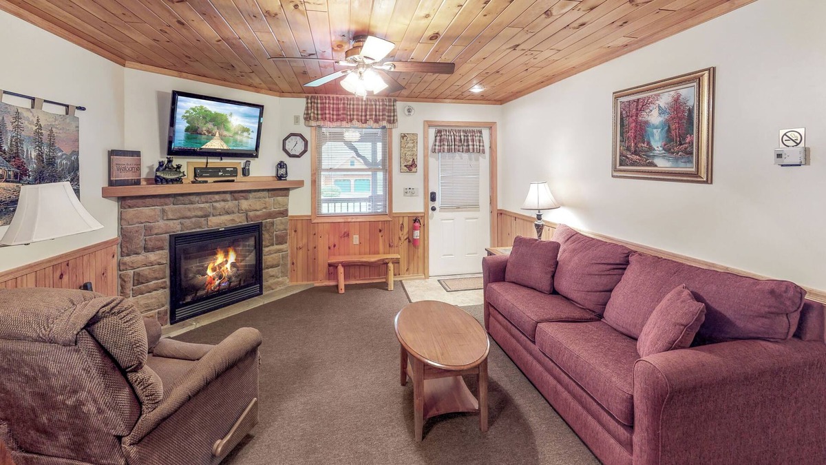 Gaines Cabin | Cozy lodge 1 bedroom and AC, WiFi Cherry Springs, PA Grand Canyon & Pinecreek